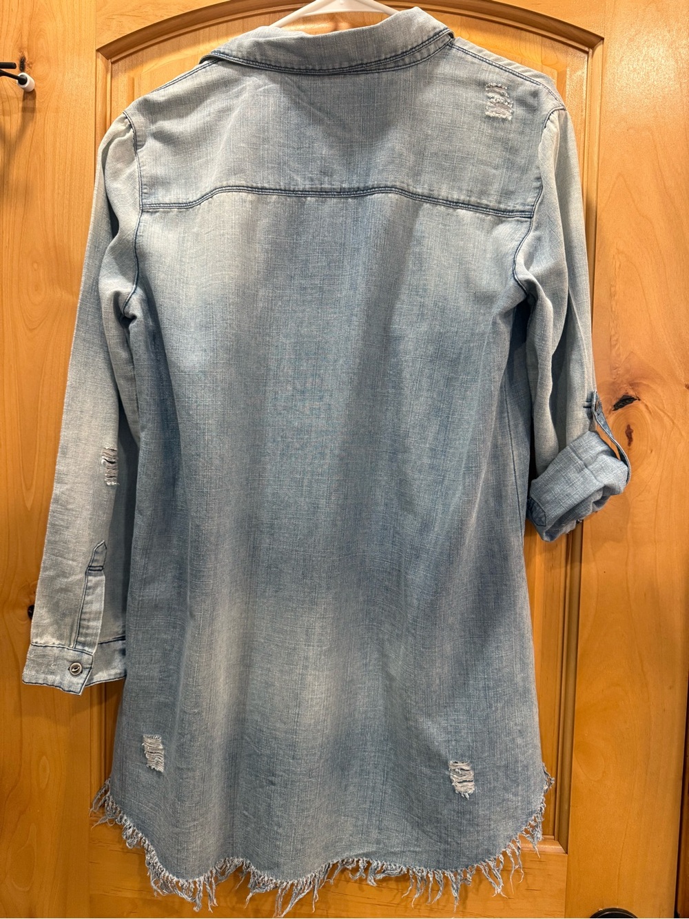 Denim Mini Dress - Picture 4 of 7